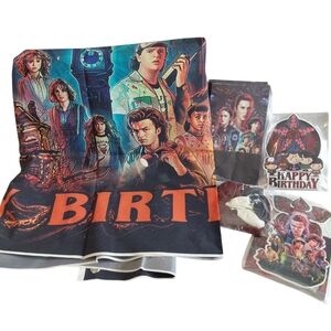 Stranger Things Birthday Party Decorations Supplies Variety Pack Set